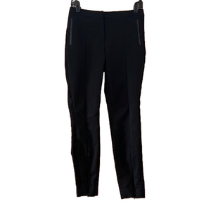 H&M Black Lace Accent Pants Woman Size 6